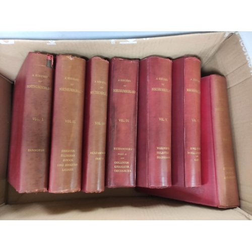 295 - NORTHUMBERLAND COUNTY HISTORY COMMITTEE.  A History of Northumberland. The set of 15 vols.... 