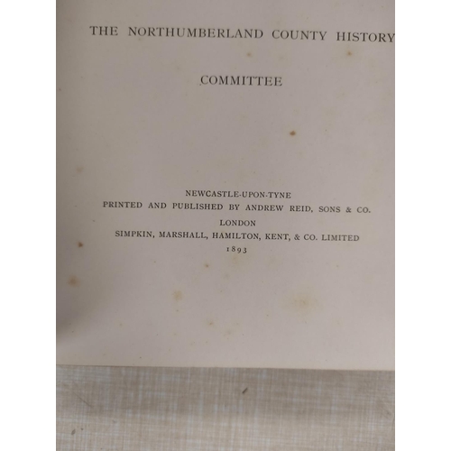 295 - NORTHUMBERLAND COUNTY HISTORY COMMITTEE.  A History of Northumberland. The set of 15 vols.... 