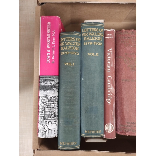 297 - English Topography & History.  A carton of various vols.