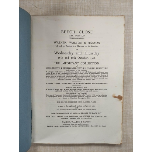 307 - YOUNG HENRY & SONS of 12 South Castle Street, Liverpool. Bound vol. of this bookseller's ca... 