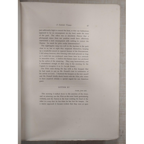 308 - HYMANS LOUIS.  Bruxelles a Travers les Ages. 2 vols. Col. & other plates, plans & ... 