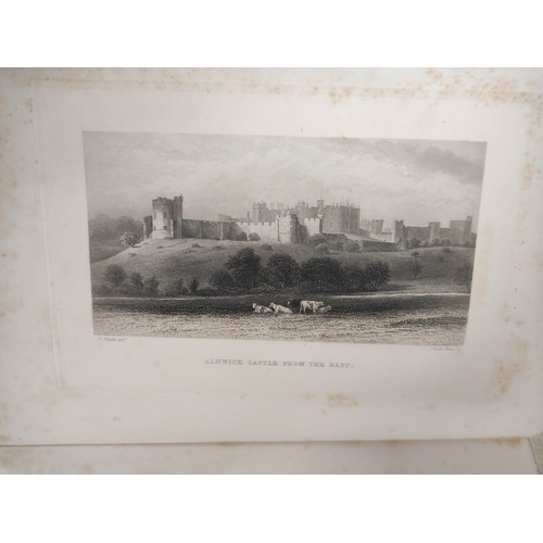 261 - (HARTSHORNE CHARLES H.).  Illustrations of Alnwick, Prudhoe & Warkworth. Eng. frontis ... 