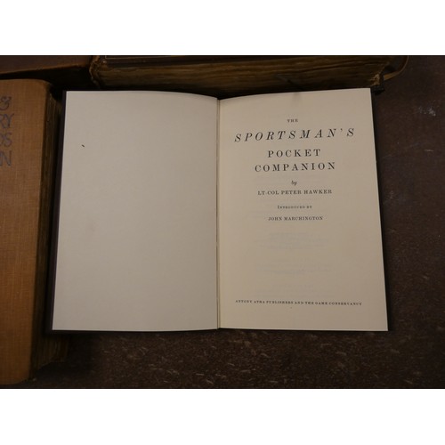 19 - HAWKER PETER.  The Sportsman's Pocket Companion. Facsimile ltd. ed. 147/500. Illus. Qtr. b... 