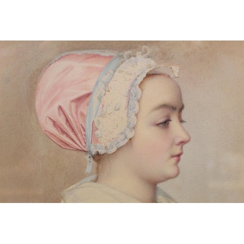 157 - Friedrich August Schlegel (German 1828 - 1895)A copy of Jean-Étienne Liotard 's 'The Chocolate Girl'... 