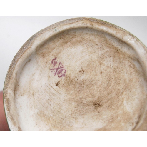 168 - Pair of early 20th century Royal Crown Derby Mansion House dwarf figures, both bearing slogans to th... 
