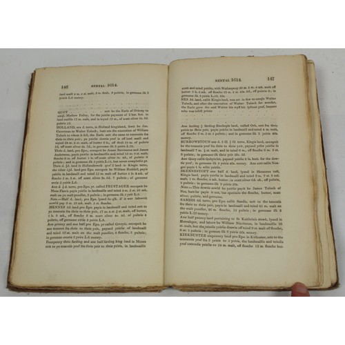 209 - PETERKIN ALEXANDER.  Rentals of the Ancient Earldom & Bishoprick of Orkney. Orig. brds... 