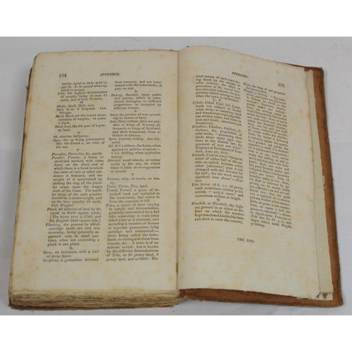 209 - PETERKIN ALEXANDER.  Rentals of the Ancient Earldom & Bishoprick of Orkney. Orig. brds... 