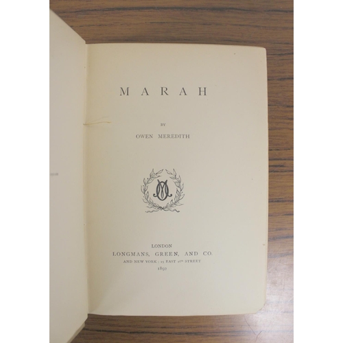 128 - BAILEY PHILIP J.  Festus, A Poem. Inscribed copy from the author. Later annotations & ... 