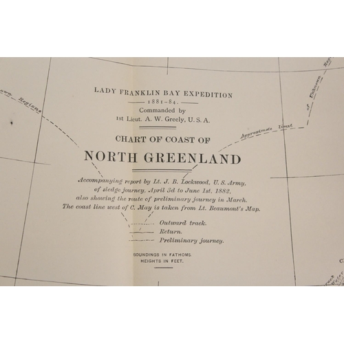 72 - GREELY A.W.  Report on the Proceedings of the United States Expedition to Lady Franklin Bay, Grinnel... 