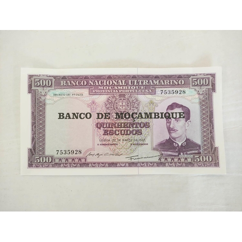 131 - Banknotes- Pristine world banknotes predominantly comprising of African issues dating from the 1956s... 