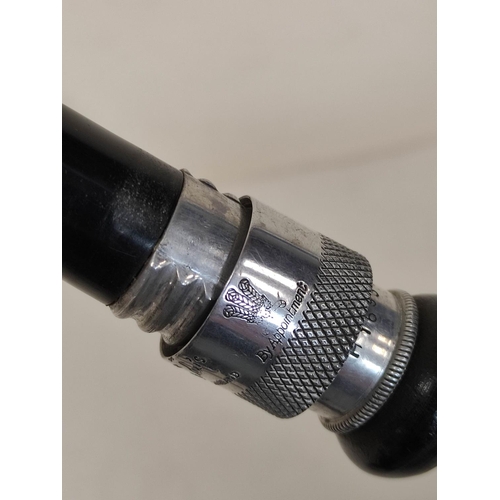 226 - Vintage Hardy's of Alnwick split cane trout rod in canvas bag. 9ft in length with screw locking sect... 