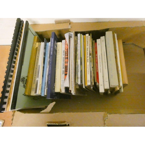 240 - Northern England.  A large carton of softback publications, topography, history, guides & period... 