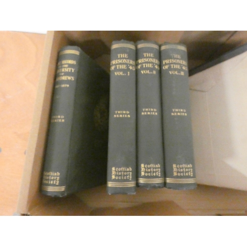 247 - Historical.  A carton of various vols. incl. Jacobite interest.