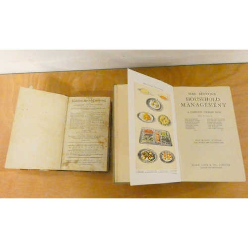 284 - FARLEY JOHN.  The London Art of Cookery. Eng. plates. Half calf, much foxing & spotting througho... 