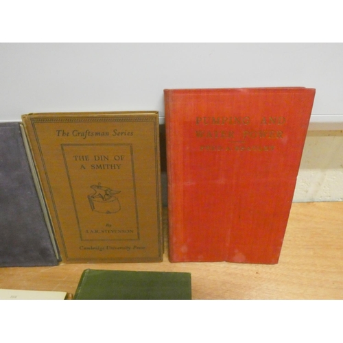 60 - Scientific & Technical.  9 various vols. incl. works on glass & enamelling.... 