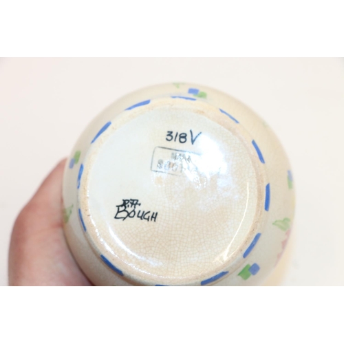 51 - Richard Amour for Bough Pottery floral decorated jug, 11.5cm.