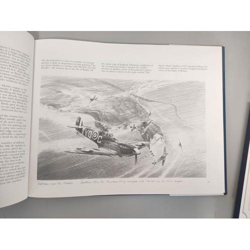 209 - Robert Taylor- Air Combat Paintings Vol II limited edition book featuring Taylor's works. Signed to ... 