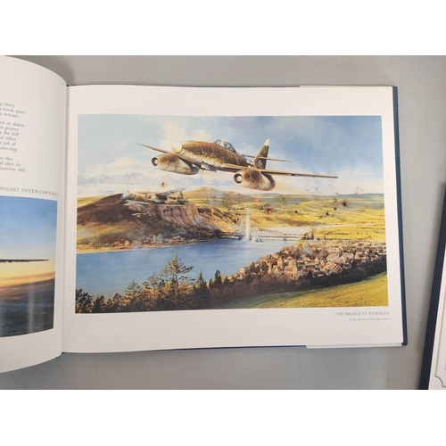209 - Robert Taylor- Air Combat Paintings Vol II limited edition book featuring Taylor's works. Signed to ... 