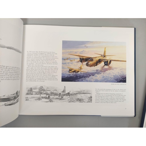 209 - Robert Taylor- Air Combat Paintings Vol II limited edition book featuring Taylor's works. Signed to ... 
