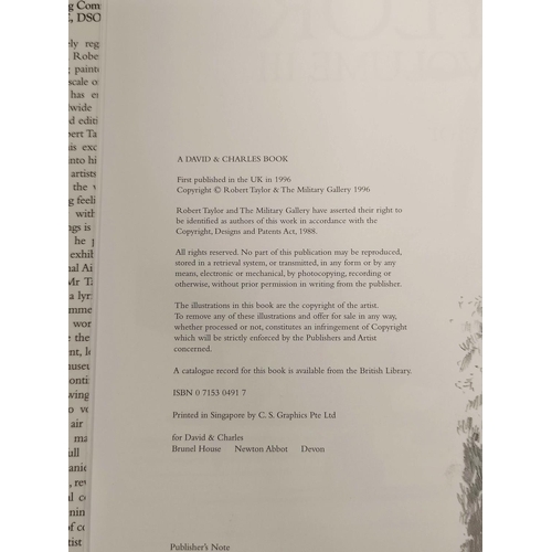 209 - Robert Taylor- Air Combat Paintings Vol II limited edition book featuring Taylor's works. Signed to ... 