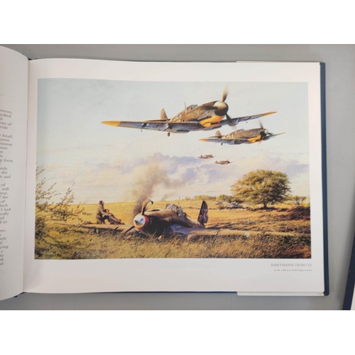209 - Robert Taylor- Air Combat Paintings Vol II limited edition book featuring Taylor's works. Signed to ... 