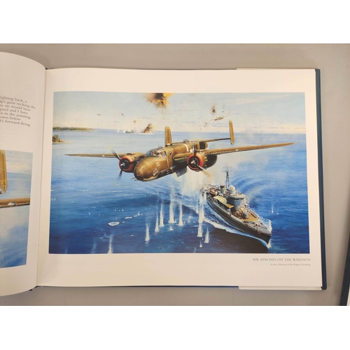 209 - Robert Taylor- Air Combat Paintings Vol II limited edition book featuring Taylor's works. Signed to ... 