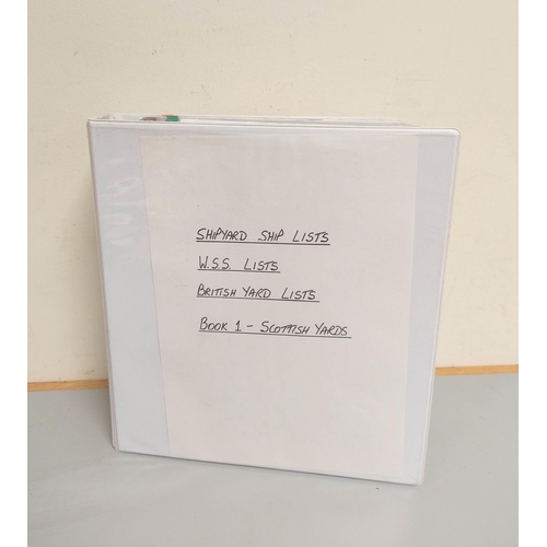 211 - A nautical photographic album from the collection of an avid collector comprising of historic views ... 