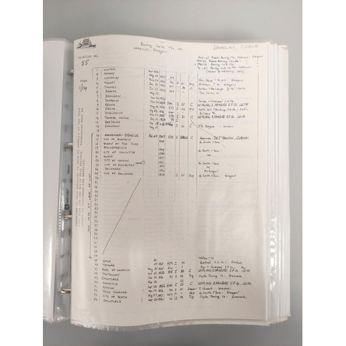 211 - A nautical photographic album from the collection of an avid collector comprising of historic views ... 