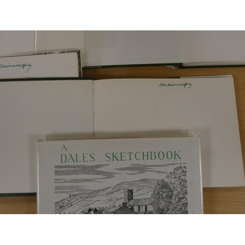 120 - WAINWRIGHT A.  A Dales Sketchbook (1976); A Second Dales Sketchbook (n.d.); A Ribble Sketchbook (198... 