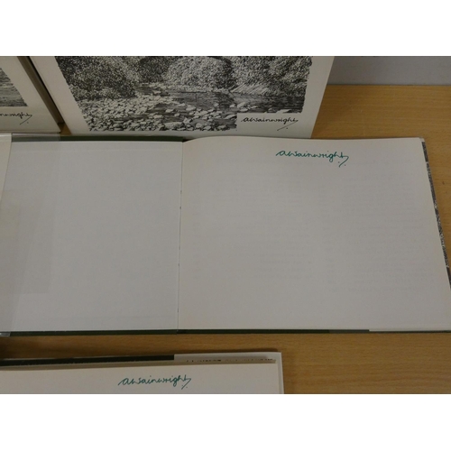 120 - WAINWRIGHT A.  A Dales Sketchbook (1976); A Second Dales Sketchbook (n.d.); A Ribble Sketchbook (198... 