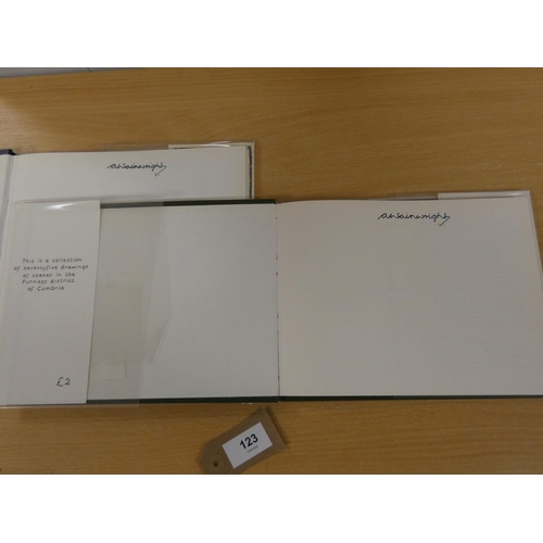 123 - WAINWRIGHT A.  A Furness Sketchbook & A Second Furness Sketchbook. 1st eds. in d.w's, ... 