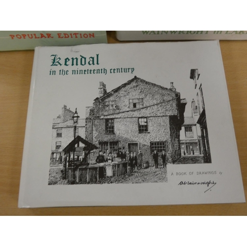 130 - WAINWRIGHT A.  Westmorland Heritage. Popular Edition in d.w. 1988; also Kendal in the Nine... 