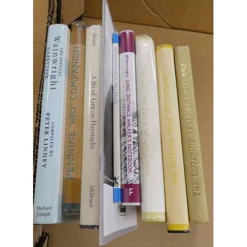 140 - WAINWRIGHT A.  22 various books & softback publications by or re. Wainwright.... 