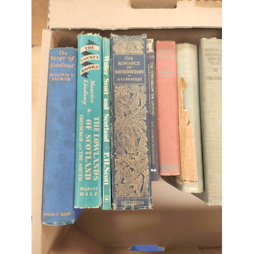 292 - English & Scottish Borders.  A carton of various vols.