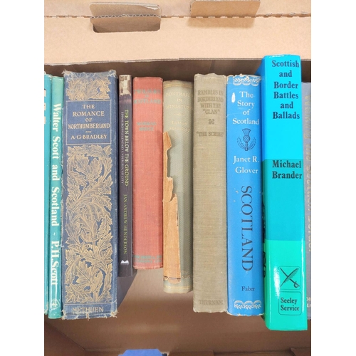 292 - English & Scottish Borders.  A carton of various vols.