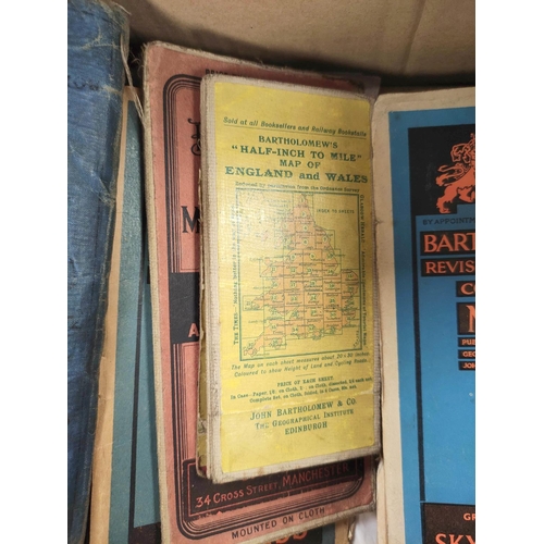 305 - OLIVER & BOYD (Pubs).  Edinburgh Almanacs for 1928 & 1932 & a bundle of fldg. ... 