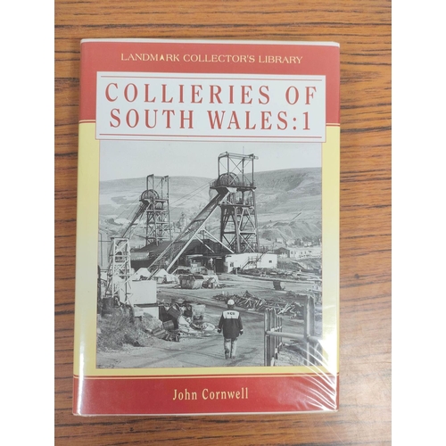 316 - Landmark Collector's Library.  Collieries of South Wales, 2 vols. & Collieries, North Staffordsh... 