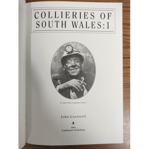 316 - Landmark Collector's Library.  Collieries of South Wales, 2 vols. & Collieries, North Staffordsh... 