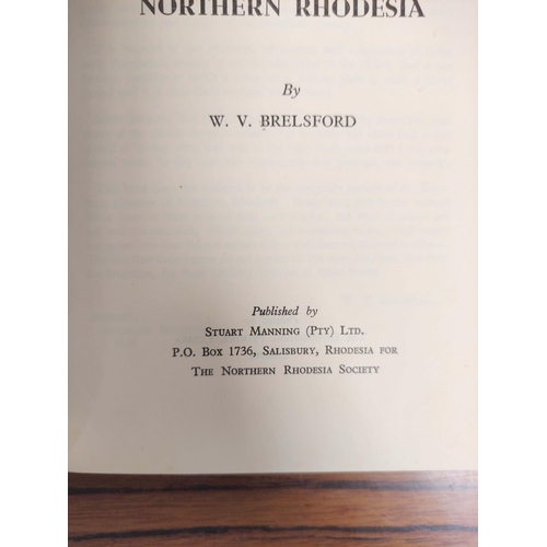 317 - BRELSFORD W. V.  Generation of Men, the European Pioneers of Northern Rhodesia. Illus. Orig. red clo... 