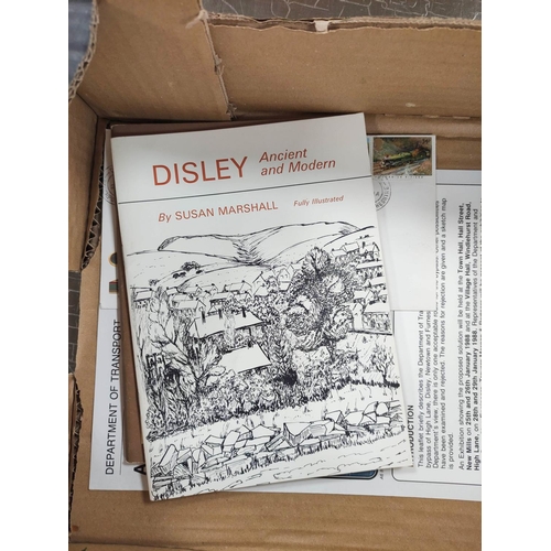 320 - Disley.  3 items re. the village of Disley & others.