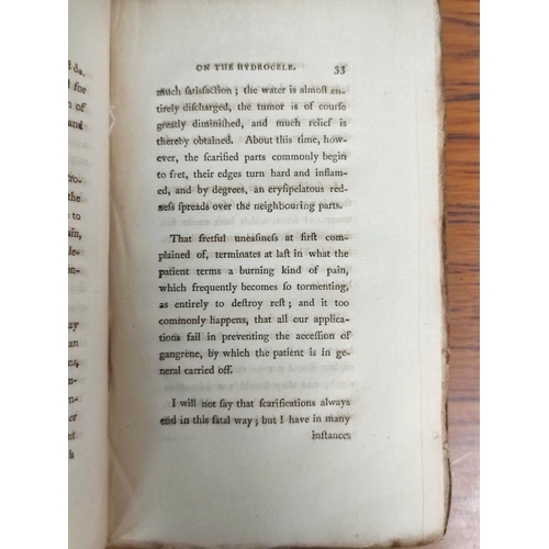 327 - BELL BENJAMIN.  A Treatise on the Hydrocele on Sarcocele, or Cancer, & Other Diseases of th... 