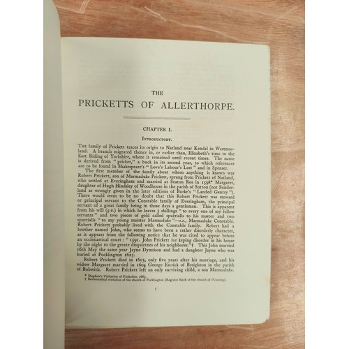 179 - (SKEET MAJOR).  History of the Families of Skeet, Somerscales, Widdrington, Wilby, Murray, Blake, Gr... 