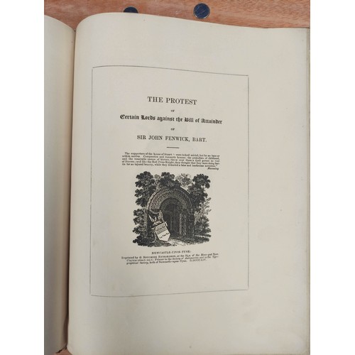 180 - ELLIS JAMES, of Otterburn Castle.  A Genealogy of the Family of Radclyffe of Dilston in No... 