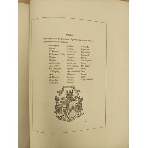 180 - ELLIS JAMES, of Otterburn Castle.  A Genealogy of the Family of Radclyffe of Dilston in No... 