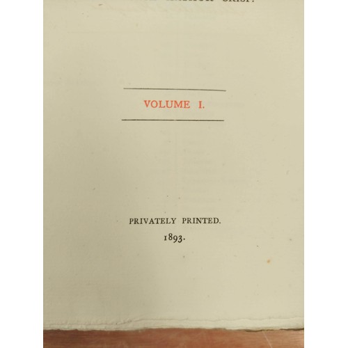 187 - HOWARD J. J. & CRISP F. A. (Ed).  Visitation of England & Wales. Vols. 1 to 21. Lt... 