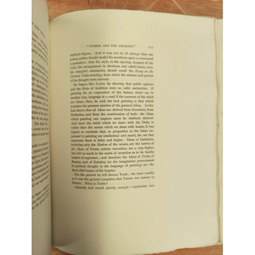 191 - COLLINGWOOD W. G.  The Life & Work of John Ruskin. 2 vols. Ltd. ed. 107/320 on handmad... 