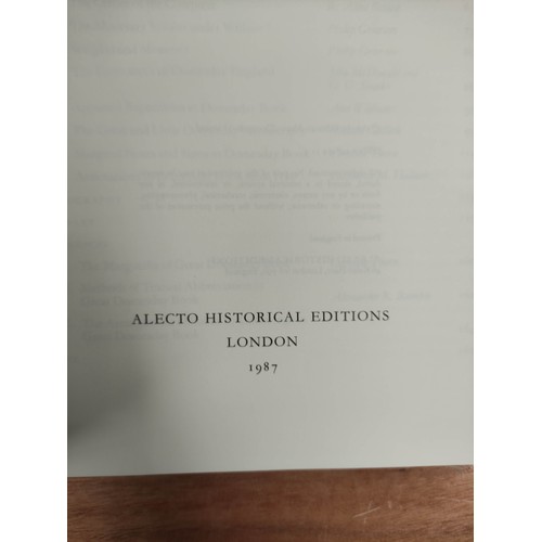 194 - ALECTO EDITIONS (Pubs).  The Cheshire Domesday. 3 vols. Folio. Cream cloth backed brds. in slip... 