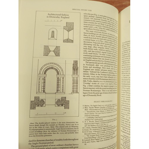 194 - ALECTO EDITIONS (Pubs).  The Cheshire Domesday. 3 vols. Folio. Cream cloth backed brds. in slip... 