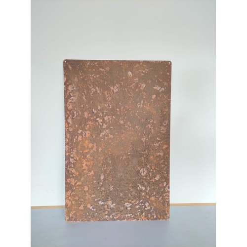 218 - Three vintage advertisement signs to include a large reproduction Player's Navy Cut Cigarettes sign ... 