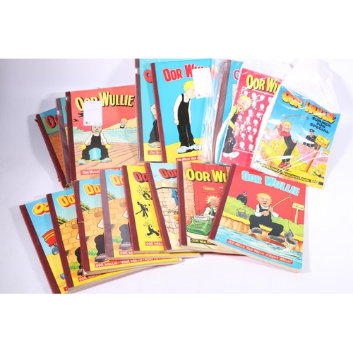 151 - A collection of Oor Wullie annuals including 1967, 1969, 1971, 1973, 1975, 1977, 1979, 1981, 1983, 1... 